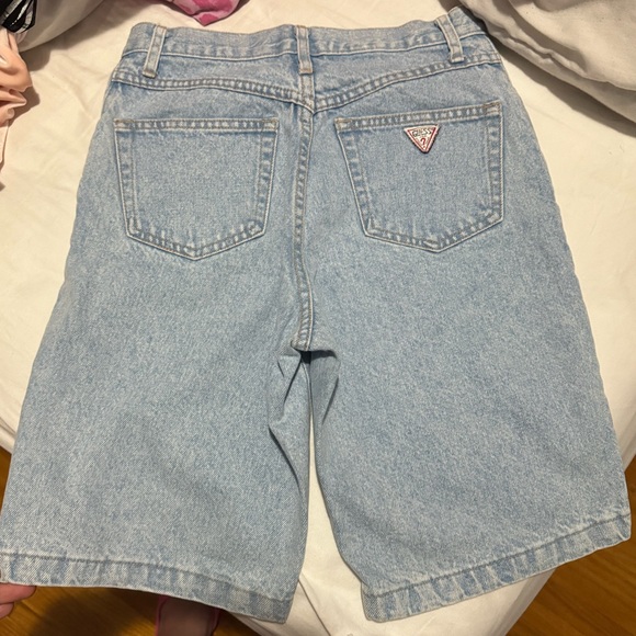 LN — Vintage 80’s Denim Shorts — Guess - Picture 2 of 5